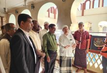 بتنظيم مكتب الثقافة.. مدير عام مديرية تريم يفتتح معرض "تريم بريشة هشام" للفنان هشام بن يحيى