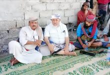 بتوجيهات محافظ شبوة ابن الوزير.. الوكيل صبيح يلتقي الشيخ باحنحن بالخزمة