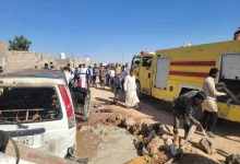 حريق باص في مأرب يودي بحياة طفلين شقيقين أثناء عودتهما من المدرسة