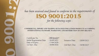 شركة طيبات عدن (السمو) تجدد شهادتي الجودة العالمية (الآيزو)