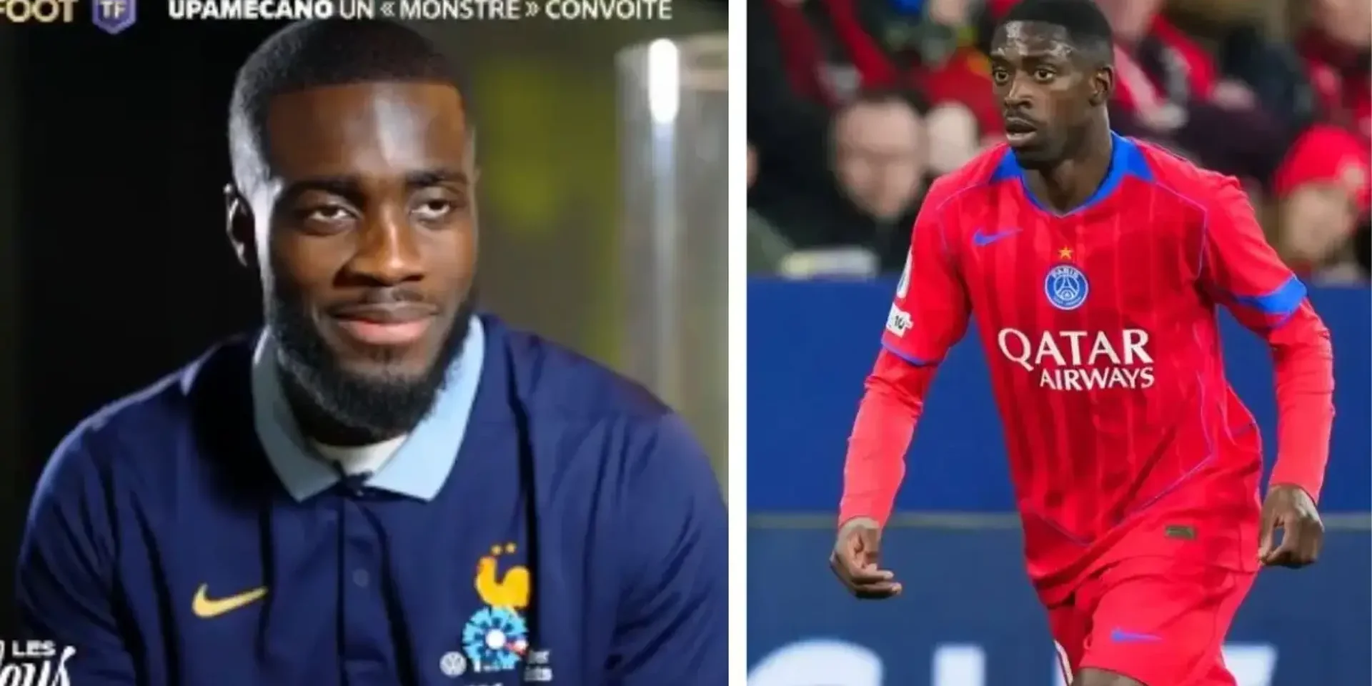 أوباميكانو يرحب باللعب مع ديمبيلي في باريس سان جيرمان