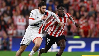 باريس سان جيرمان يضمن تأهله على الاقل للملحق القاري