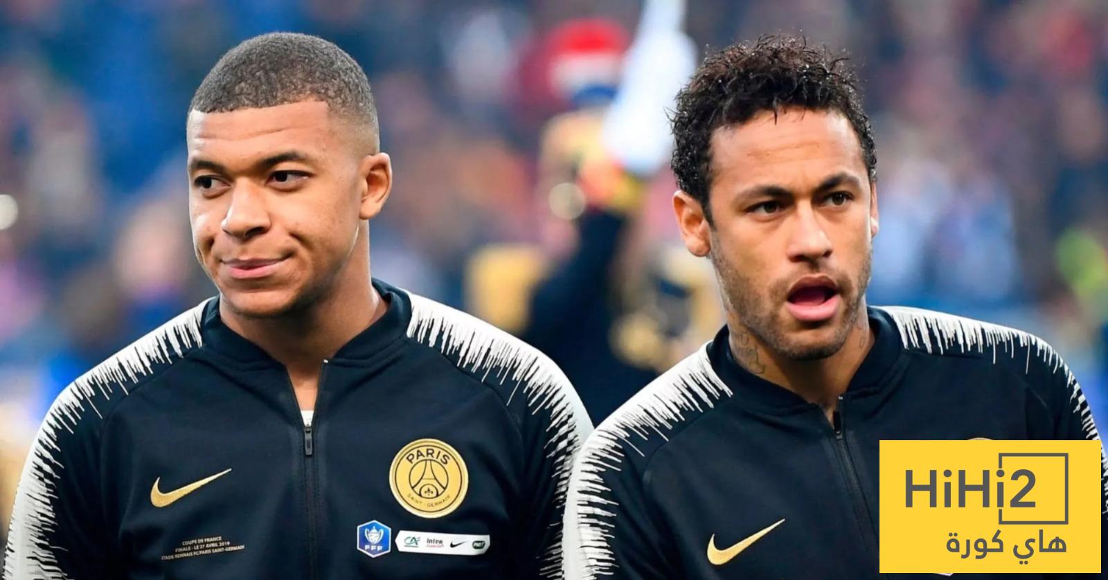تفاصيل خلاف كيليان مبابي و نيمار