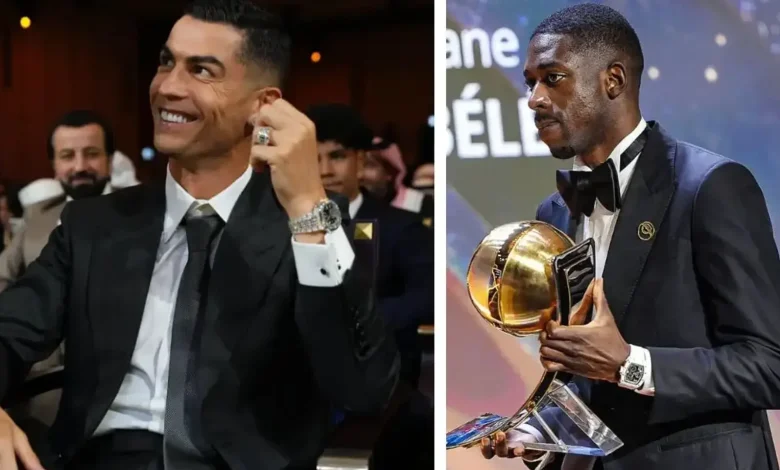 ديمبيلي يسير على خطى كريستيانو رونالدو