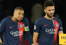 راموس يعادل رقم مبابي في باريس سان جيرمان