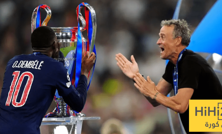 صراع ديمبلي وإنريكي يهدد استقرار باريس سان جيرمان