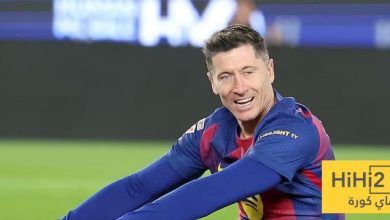 احصائيات ليفاندوفسكي في الليغا هذا الموسم