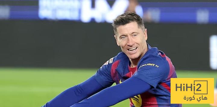 احصائيات ليفاندوفسكي في الليغا هذا الموسم