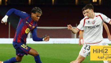 التعادل السلبي يحسم الشوط الاول من مباراة برشلونة ضد اوساسونا