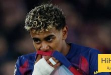 انتقادات لموقف لامين يامال عند استبداله أمام فرانكفورت !