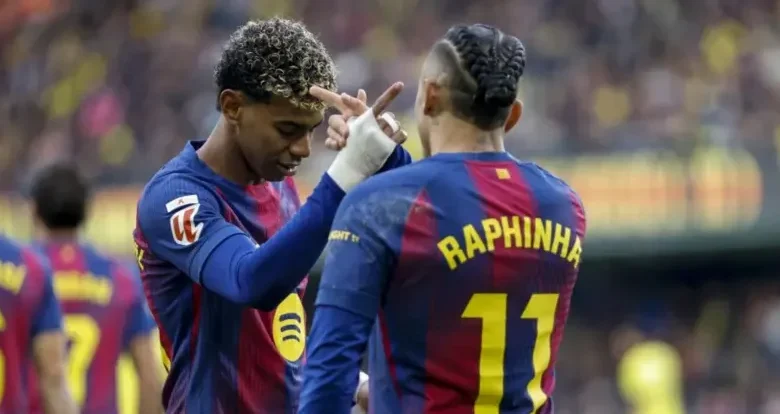 برشلونة يختتم 2025 بسجل تهديفي مميز