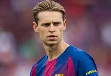 برشلونة يفتقد دي يونغ أمام أتلتيكو مدريد