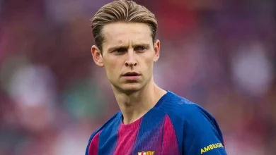 برشلونة يفتقد دي يونغ أمام أتلتيكو مدريد