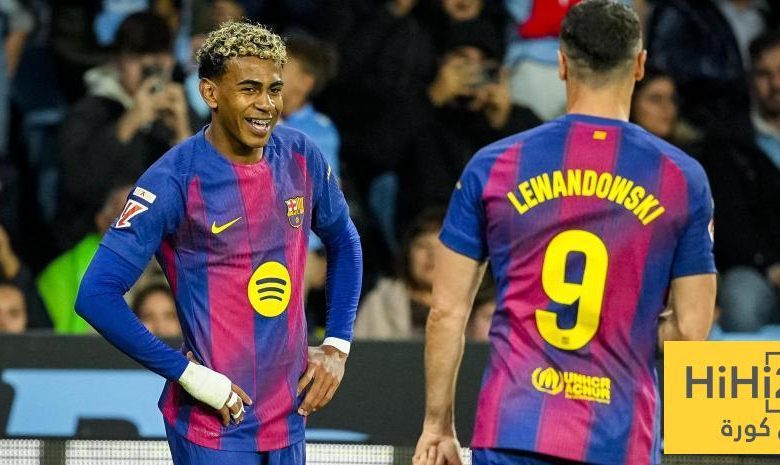 برشلونة يهيمن تجاريا .. لامين وليفاندوفسكي في المقدمة !