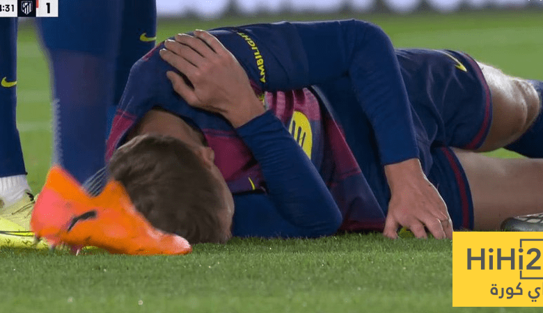 بعد تسجيله.. اولمو يغادر مباراة اتلتيكو مصابا