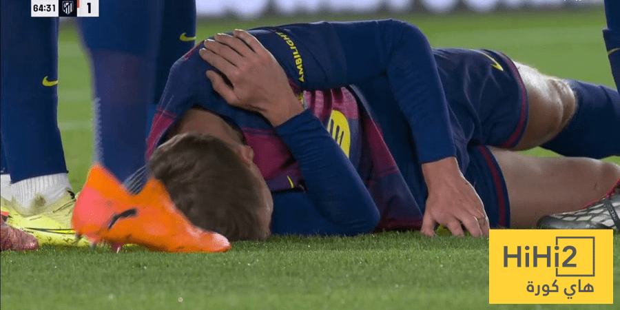 بعد تسجيله.. اولمو يغادر مباراة اتلتيكو مصابا