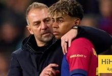 تعليق فليك على غضب لامين لحظة استبداله ضد فرانكفورت