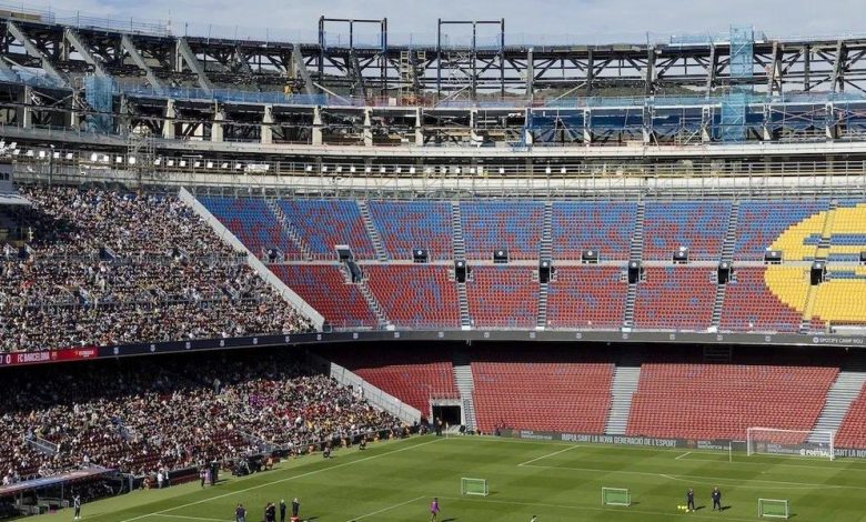 خطة برشلونة المتفائلة بشأن ملعب كامب نو