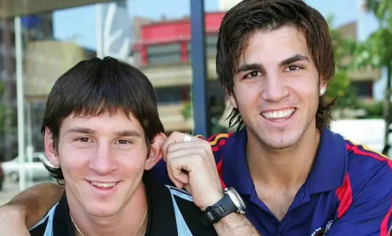 فابريغاس يصف ميسي في أول تدريب له مع برشلونة