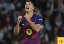 ليفاندوفسكي يغيب عن تدريبات برشلونة