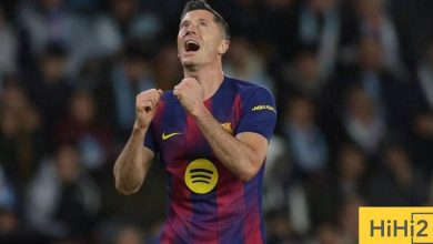 ليفاندوفسكي يغيب عن تدريبات برشلونة