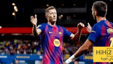 موقف ليفاندوفسكي من مباراة فرانكفورت