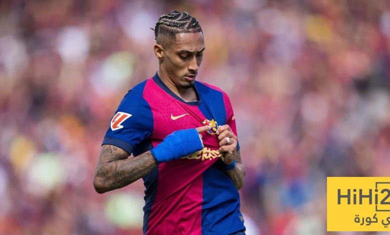 هل يفكر رافينيا في الرحيل عن برشلونة ؟