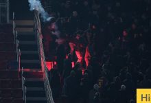 يويفا يستعد لمعاقبة جماهير فرانكفورت بعد مباراة برشلونة