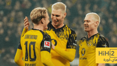 الشوط الأول – إحصائيات مباراة بوروسيا دورتموند ومونشنجلادباخ