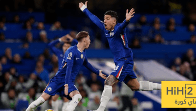 تشيلسي يتقدم على استون فيلا في الشوط الاول