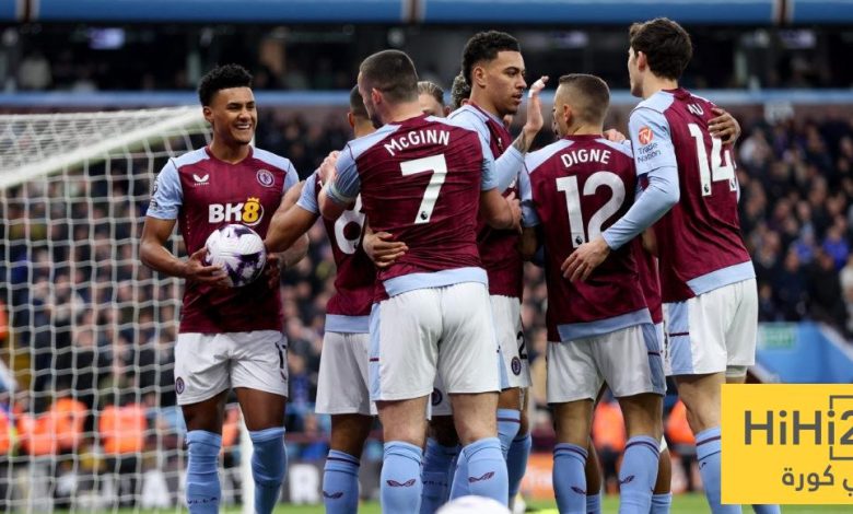 هدافي أستون فيلا في البريميرليغ قبل مواجهة تشيلسي