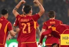 تشكيلة روما الرسمية ضد كومو في الدوري الايطالي