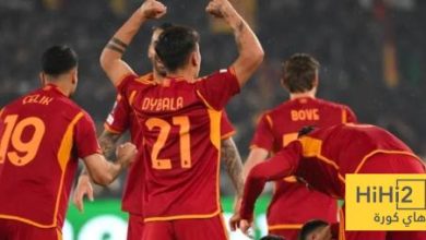 تشكيلة روما الرسمية ضد كومو في الدوري الايطالي