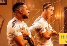 أول منشور لـ مبابي بعد معادلة الرقم القياسي لـ رونالدو