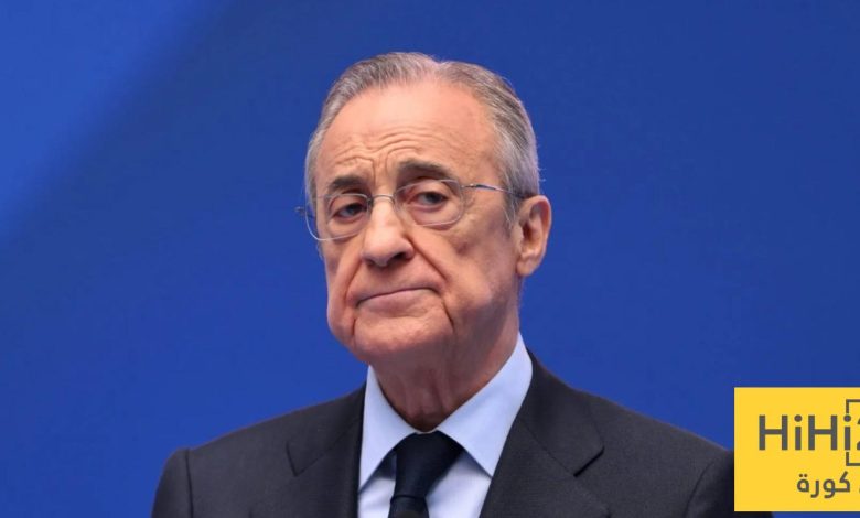 خطاب بيريز للاعبي ريال مدريد قبل لقاء اشبيلية