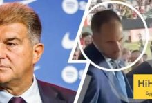 قناة ريال مدريد من جديد توجه اصابع الاتهام لرئيس لجنة الحكام وهو بجانب لابورتا