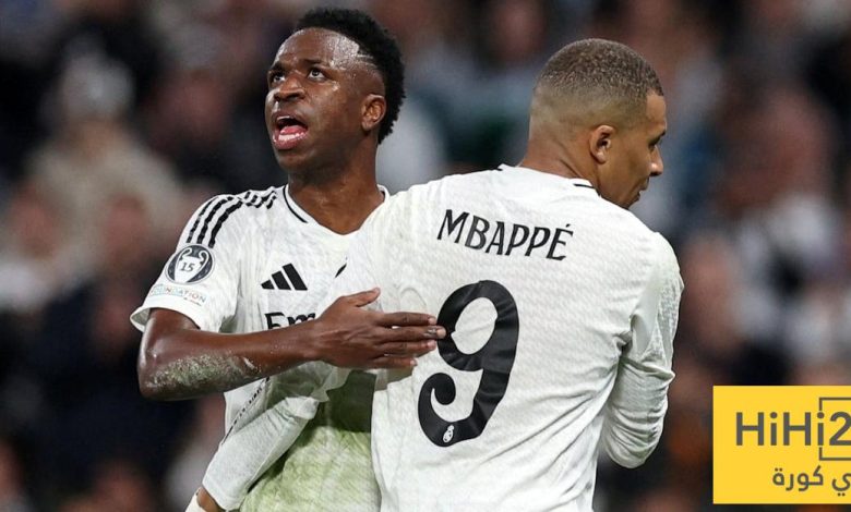 مبابي وفينيسيوس غير معتادين على هذا الأمر