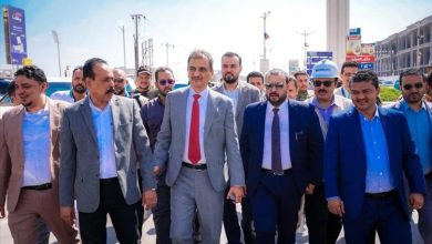 افتتاح مشاريع خدمية كبرى في الشيخ عثمان بعدن