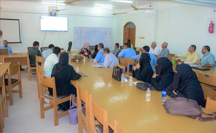 جامعة عدن تطلق تدريبًا تقنيًا لتأهيل ممثلي الكليات على النظام الموحد للبيانات