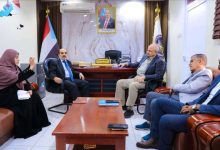 فريق التوجيه والرقابة الرئاسي يناقش خطط وترتيبات النزول الميداني في العاصمة عدن