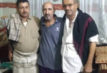 قائد لواء 103 يزور المناضل أحمد الزربة للاطمئنان على صحته