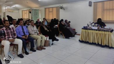 كلية التربية عدن تحتفي بأول مناقشة لرسالة ماجستير في تربويات الحاسوب بجامعة عدن