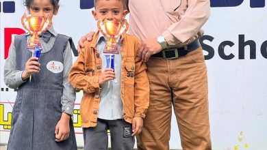 مدارس فيوتشر كيدز تكرم  أبطالها الصغار في الحساب الذهني خلال طابور الصباح