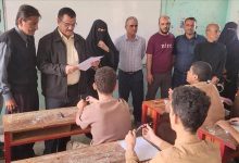 مدير عام المنصورة يؤكد أهمية الإمتحانات في ترسيخ المعلومات لطلبة المدارس