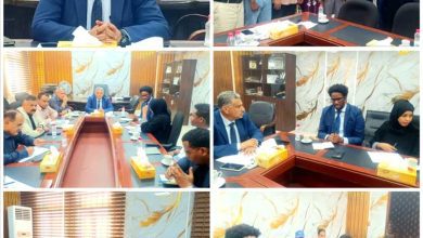 نائب محافظ عدن يناقش مع مؤسسة دعم النرويجية إمكانية دعم مشاريع البنية التحتية وإعادة الإعمار