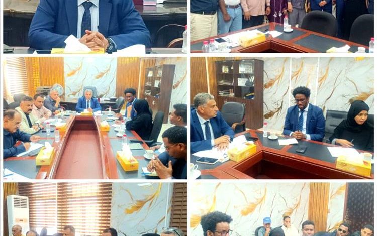 نائب محافظ عدن يناقش مع مؤسسة دعم النرويجية إمكانية دعم مشاريع البنية التحتية وإعادة الإعمار