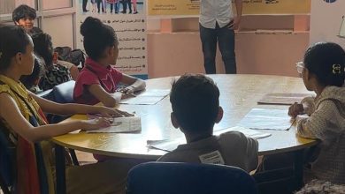 نفذتها مؤسسة جلوبل شيبرز عدن.. اختتام دورة فن الإلقاء للاطفال في مكتبة مسواط للاطفال بعدن