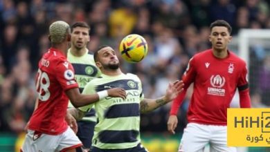 ارقام جيدة لـ نوتنغهام فوريست قبل استضافة مانشستر سيتي