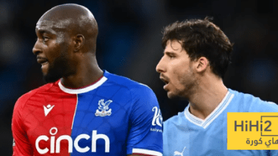 تشكيلة مانشستر سيتي المتوقعة ضد كريستال بالاس