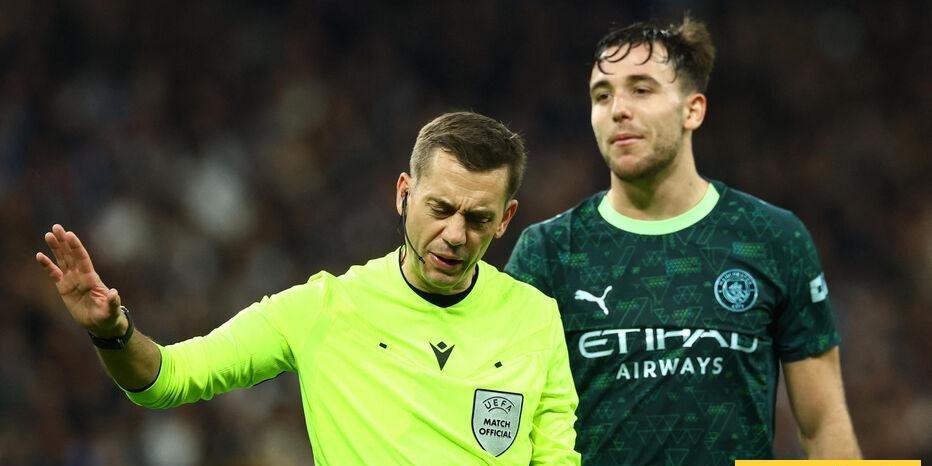 رقم قياسي لحكم مباراة ريال مدريد و مانشستر سيتي